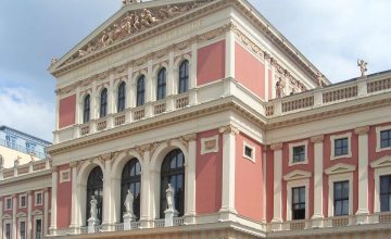 Vergoldungen im Wiener Musikverein